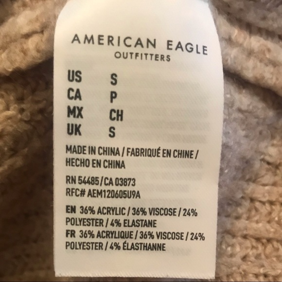 American Eagle Oversized Knit Cardigan Sz S - Picture 7 of 7